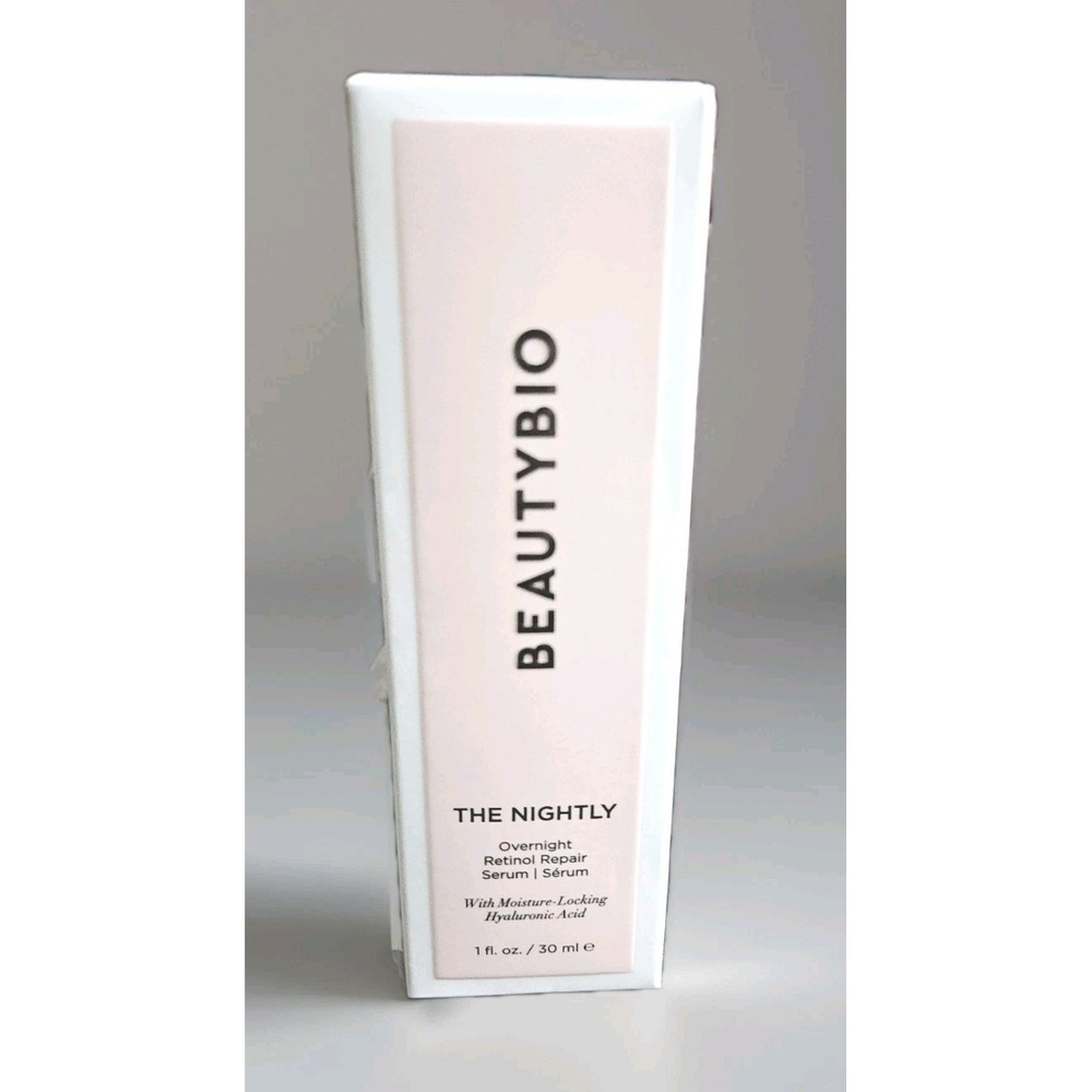 BEAUTYBIO THE NIGHTLY Overnight‎ Retinol Repair Serum - 1 oz SEALED - Hyaluronic